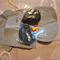 kit da viaggio con cuscino,  maschera e tappi