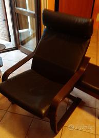 Poltrona legno Ikea