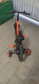 Bicicletta bambino con rotelle removibili