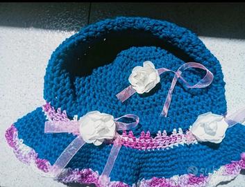 cappello estivo in cotone alla pescatora
