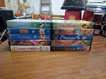 Lotto VHS Walt Disney 