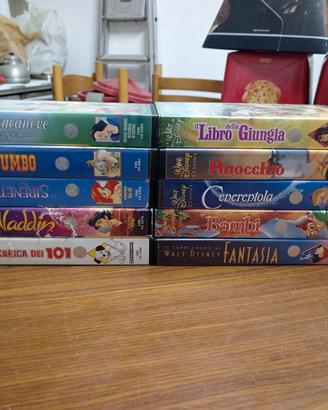 Lotto VHS Walt Disney 