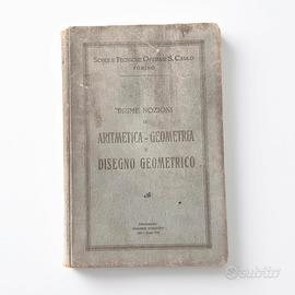Aritmetica e Geometria – Torino 1930