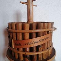 Mini botte legno porta 6 bottiglie