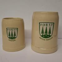 Boccale Birra Forst Pater Familias e Mater