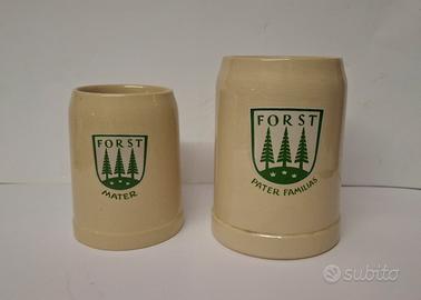 Boccale Birra Forst Pater Familias e Mater