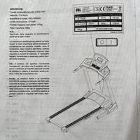 Tapis roulant JK fitness JK 10200