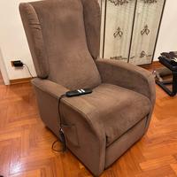 Poltrona relax 2 motori alzapersona