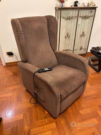 Poltrona relax 2 motori alzapersona