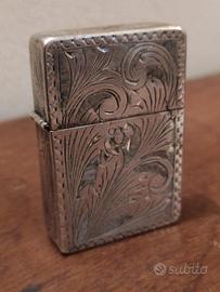 accendino argento 800