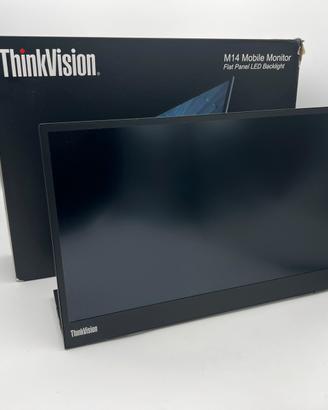 Lenovo ThinkVision M14 monitor portatile