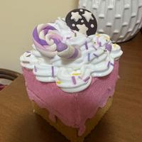 Bomboniere  a forma di cupcake di feltro e fimo