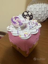 Bomboniere  a forma di cupcake di feltro e fimo