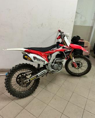 Honda Crf 250 R 2017 Red Moto