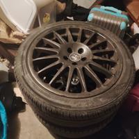 Cerchi con gomme alfa romeo 147