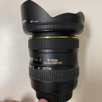 OBBIETTIVO SIGMA 10-20 mm f 4-5.6