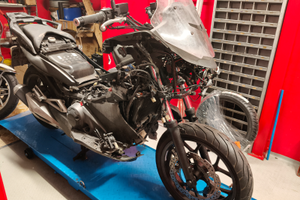 HONDA INTEGRA 750 2017 incid