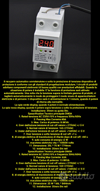 Protezione sovra e sotto tensione