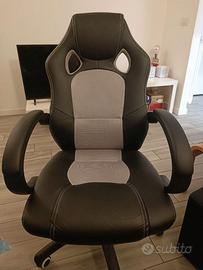 Sedia da gaming songmics