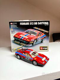 Ferrari 512 BB Daytona 5133 Bburago model car red