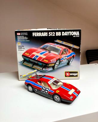 Ferrari 512 BB Daytona 5133 Bburago model car red