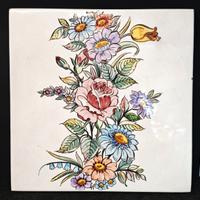 Mattonella decorativa in ceramica vietrese