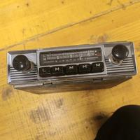 Autoradio Vintage Blaupunkt Anni 60 AM 5 tasti mem