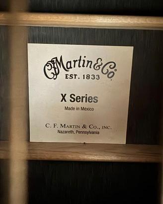 Martin X1 acustica