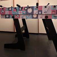 Calcetto tavolo da gioco 4 in 1 multigame