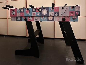 Calcetto tavolo da gioco 4 in 1 multigame