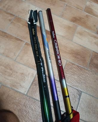 Lotto canne fisse vintage Daiwa