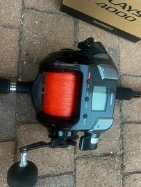 Mulinello elettrico shimano plays 4000 trecciato