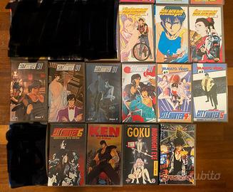 13 + 6 VHS di Manga anni '90