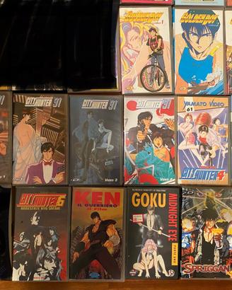 13 + 6 VHS di Manga anni '90