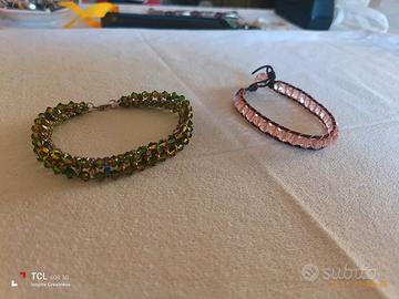 Set 2 Bracciali Artigianali / Bijoux in Cristalli