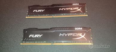 Kingston Fury DDR4-2x8 2666 mhz 