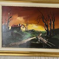 Quadro Romano Mussolini