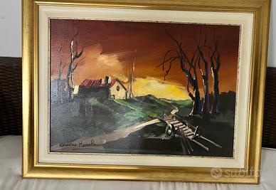 Quadro Romano Mussolini