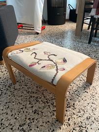 Poggiapiedi pouf POANG ikea