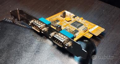 scheda Exsys EX-44042 PCI Exp con 2 seriali Rs232