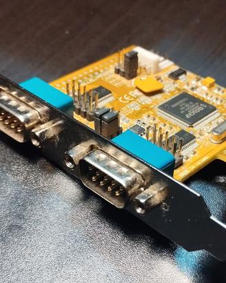 scheda Exsys EX-44042 PCI Exp con 2 seriali Rs232