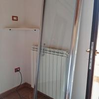 Porta doccia nicchia battente pivotante 