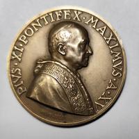 Medaglia papale di Pio XI emessa nel 1936 (XV)