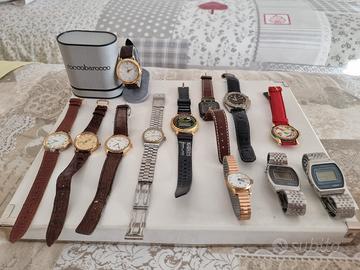 lotto da 12 orologi vintage.