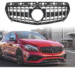 GRIGLIA MERCEDES CLASSE A W176 A45 12-15 CROMO NER