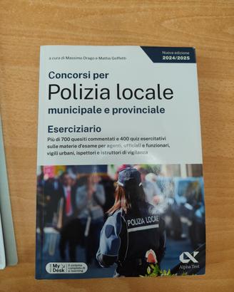 Libro di preparazione al concorso Polizia Locale