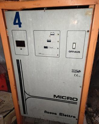 Carica batterie per carrelli elevatori