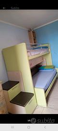 Letto a castello MORETTI  a scomparsa 