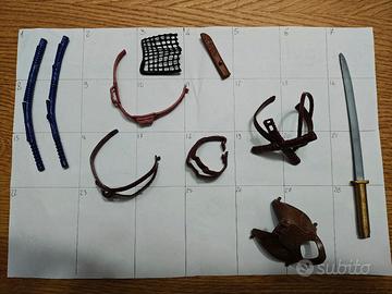 accessori set ninja turtles TMNT 