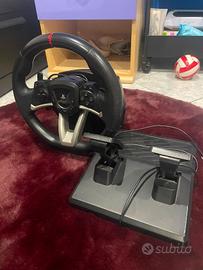 Pedaliera e volante compatibili con ps4/ps5 e pc